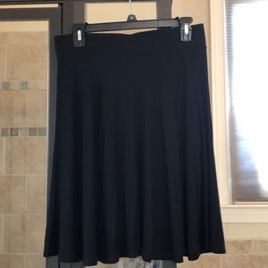 💙Black Flouncy Swing Skirt